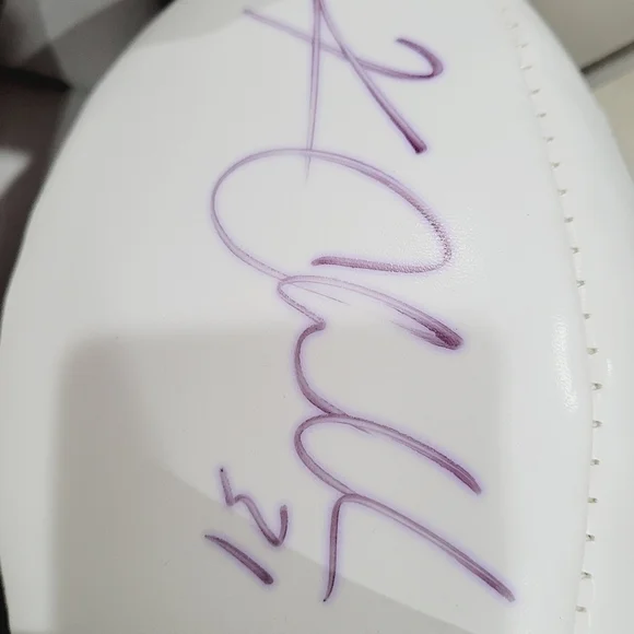 NFL Kam Chancellor Autographed Signed Football W/ Signing Pen W/Letter